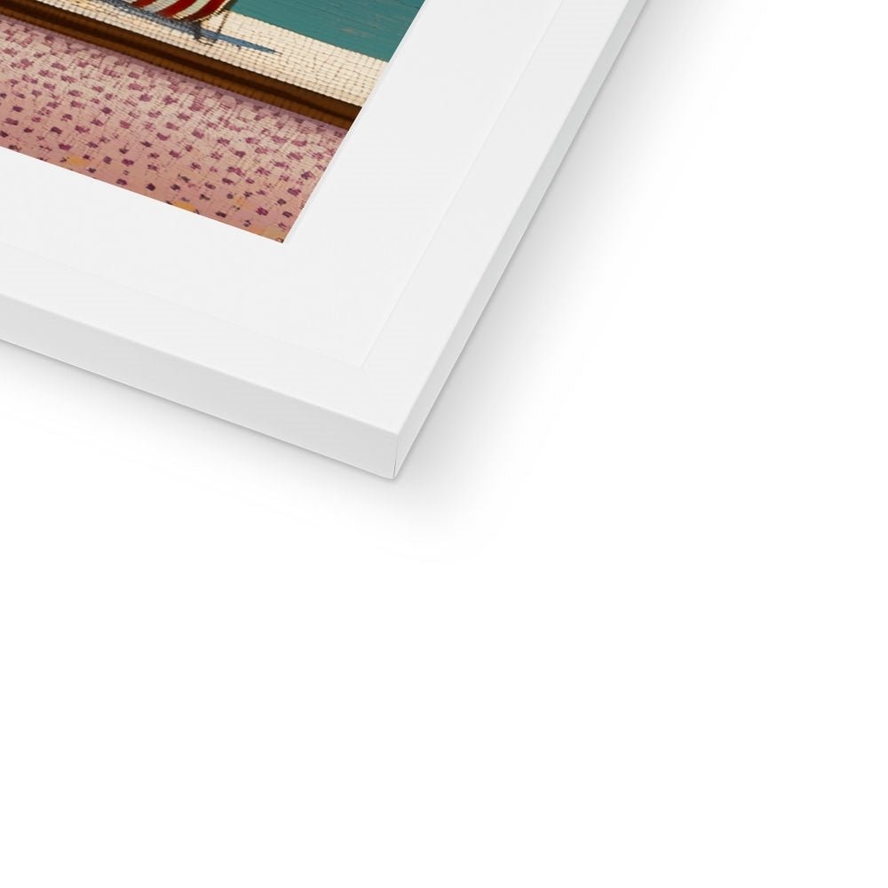 The Pier's Whisper Framed & Mounted Print - Pixel Gallery