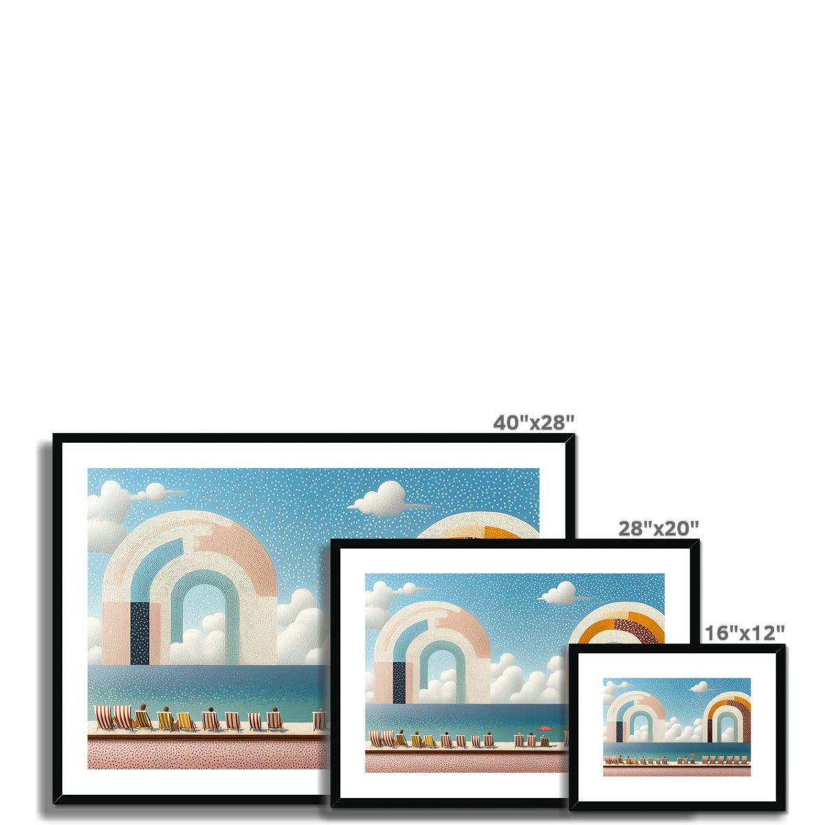 The Pier's Whisper Framed & Mounted Print - Pixel Gallery