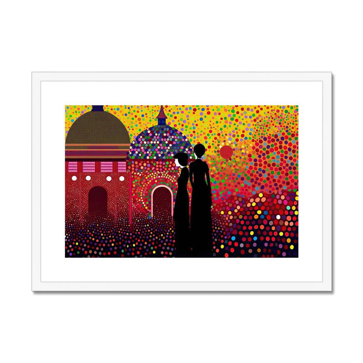 The Point of Love Framed & Mounted Print - Pixel Gallery