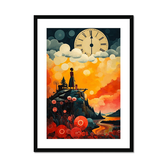 The Time Is Now Framed & Mounted Print - Pixel Gallery