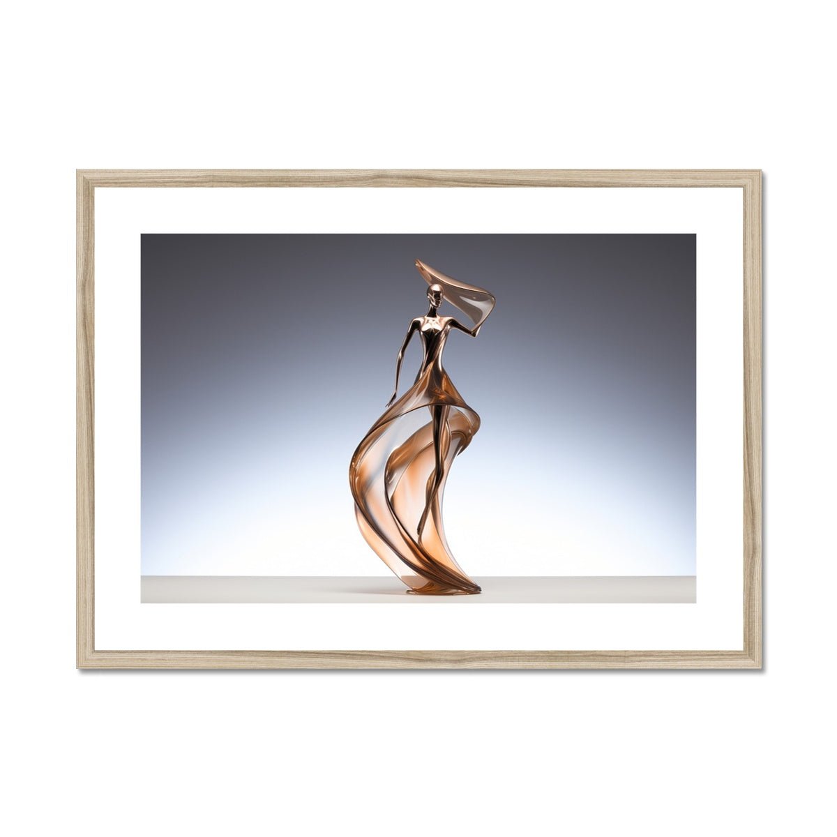 The Triumph Framed & Mounted Print - Pixel Gallery