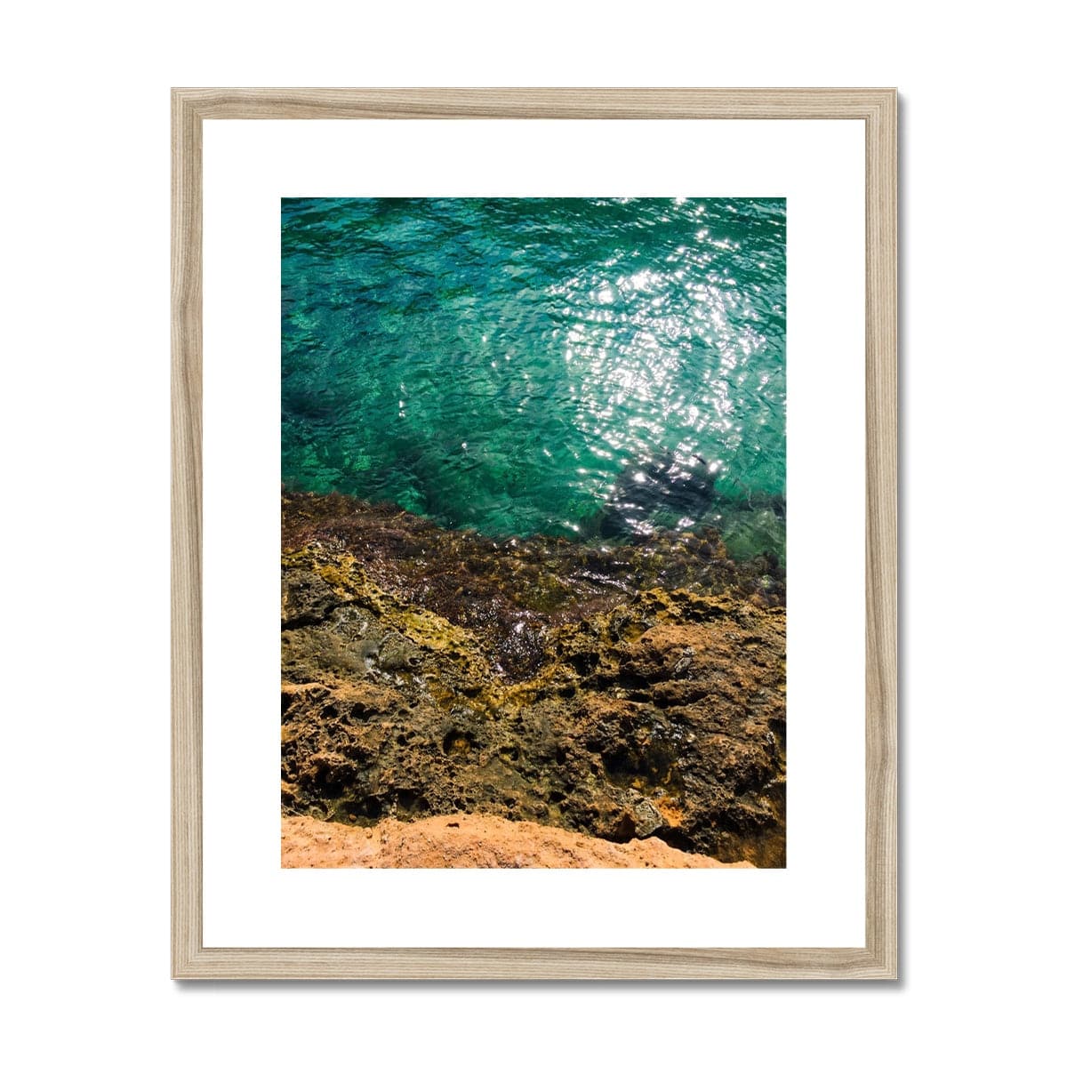 Layers & Light Framed & Mounted Print - Pixel Gallery