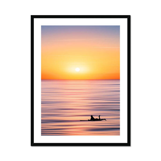 Live, Love, Surf Framed & Mounted Print - Pixel Gallery