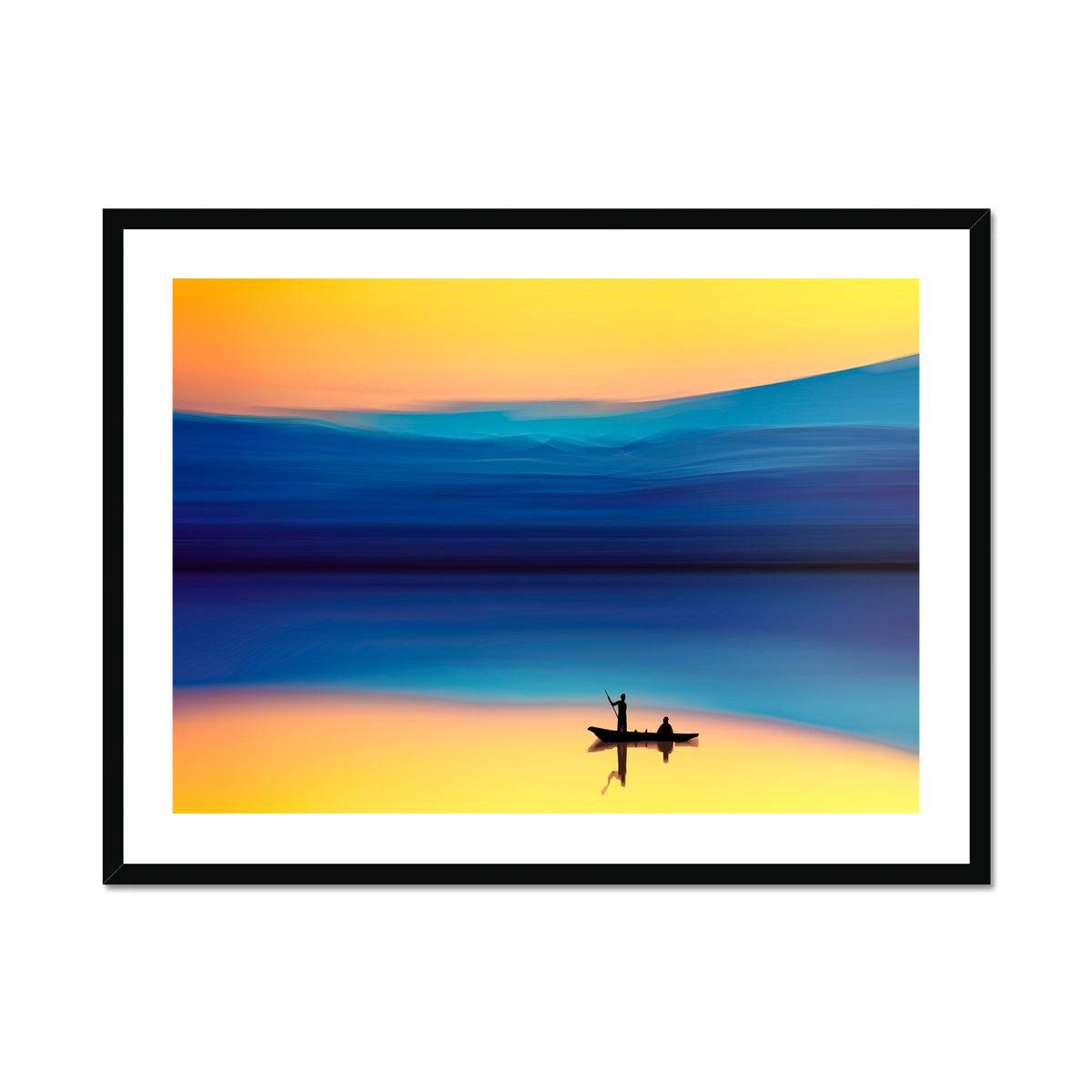 The Fishing Trip Framed & Mounted Print - Pixel Gallery
