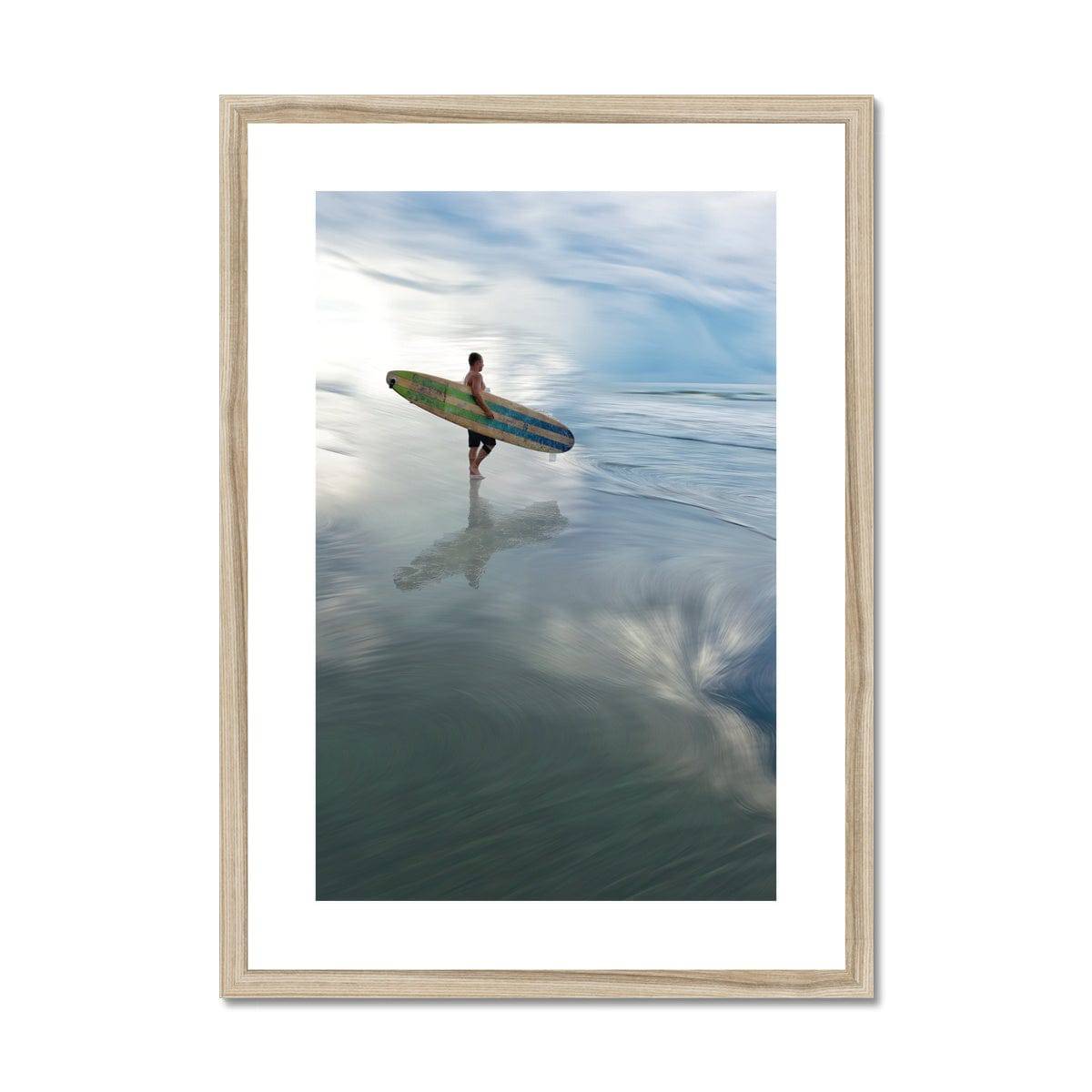 Surf the vortex Framed & Mounted Print - Pixel Gallery