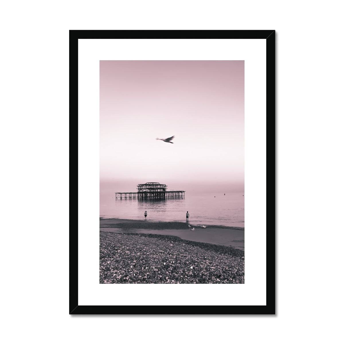 Brighton Framed & Mounted Print - Pixel Gallery
