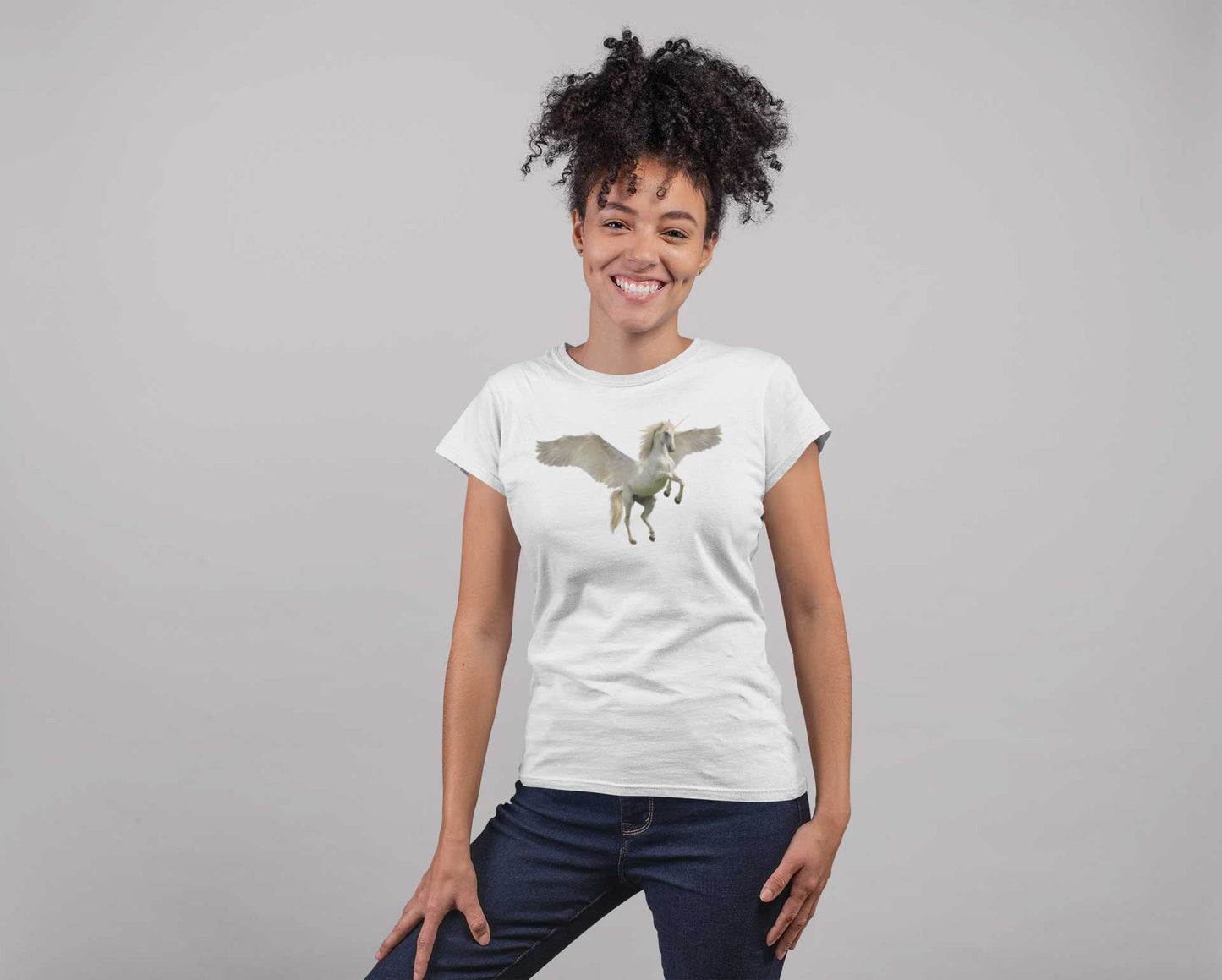 Unicorn Organic Cotton T - Shirt - Pixel Gallery