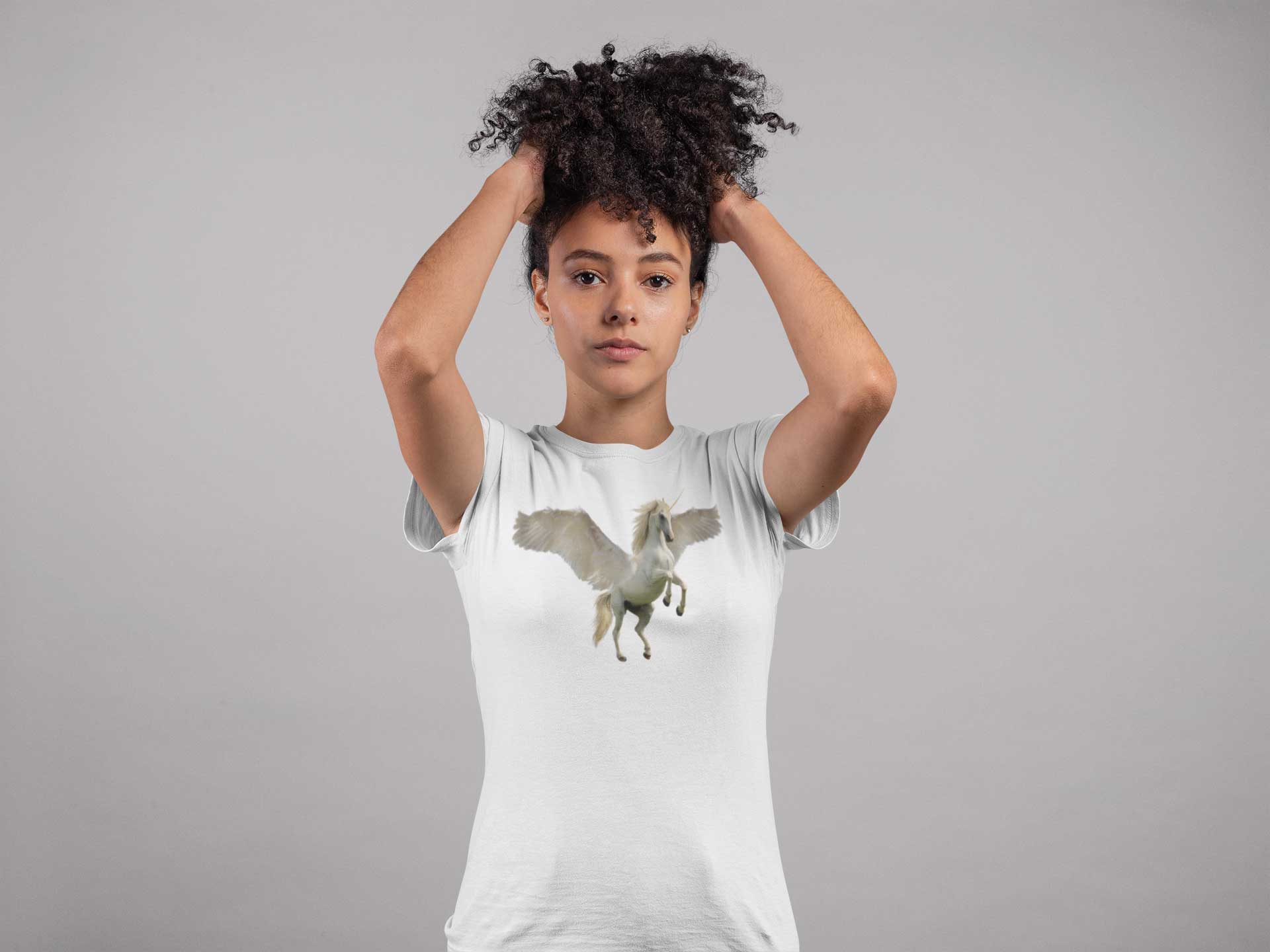 Unicorn Organic Cotton T - Shirt - Pixel Gallery