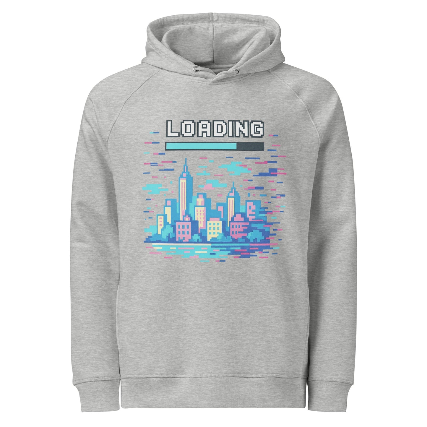 Unisex organic side pocket hoodie - Pixel Gallery