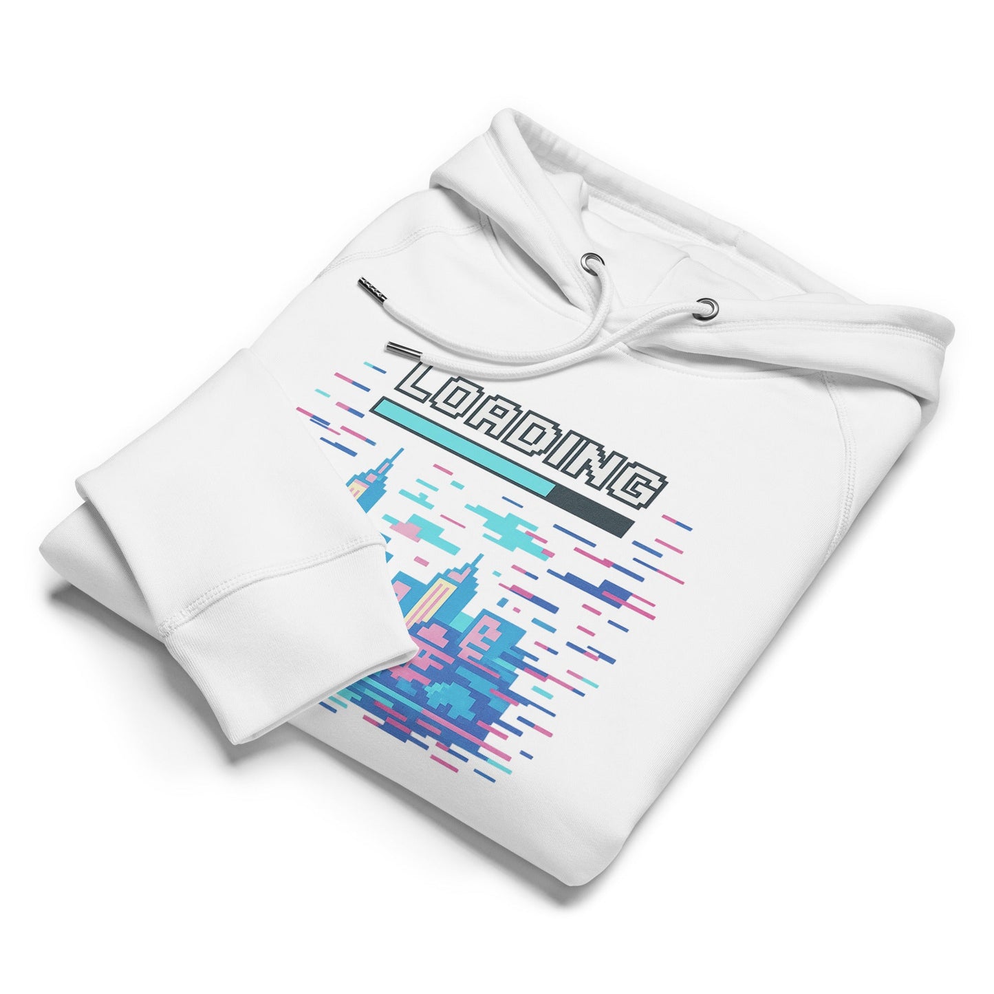 Unisex organic side pocket hoodie - Pixel Gallery