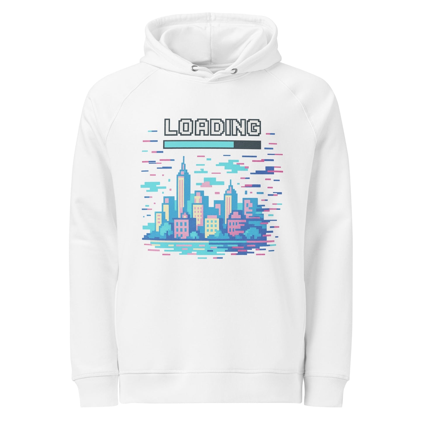 Unisex organic side pocket hoodie - Pixel Gallery