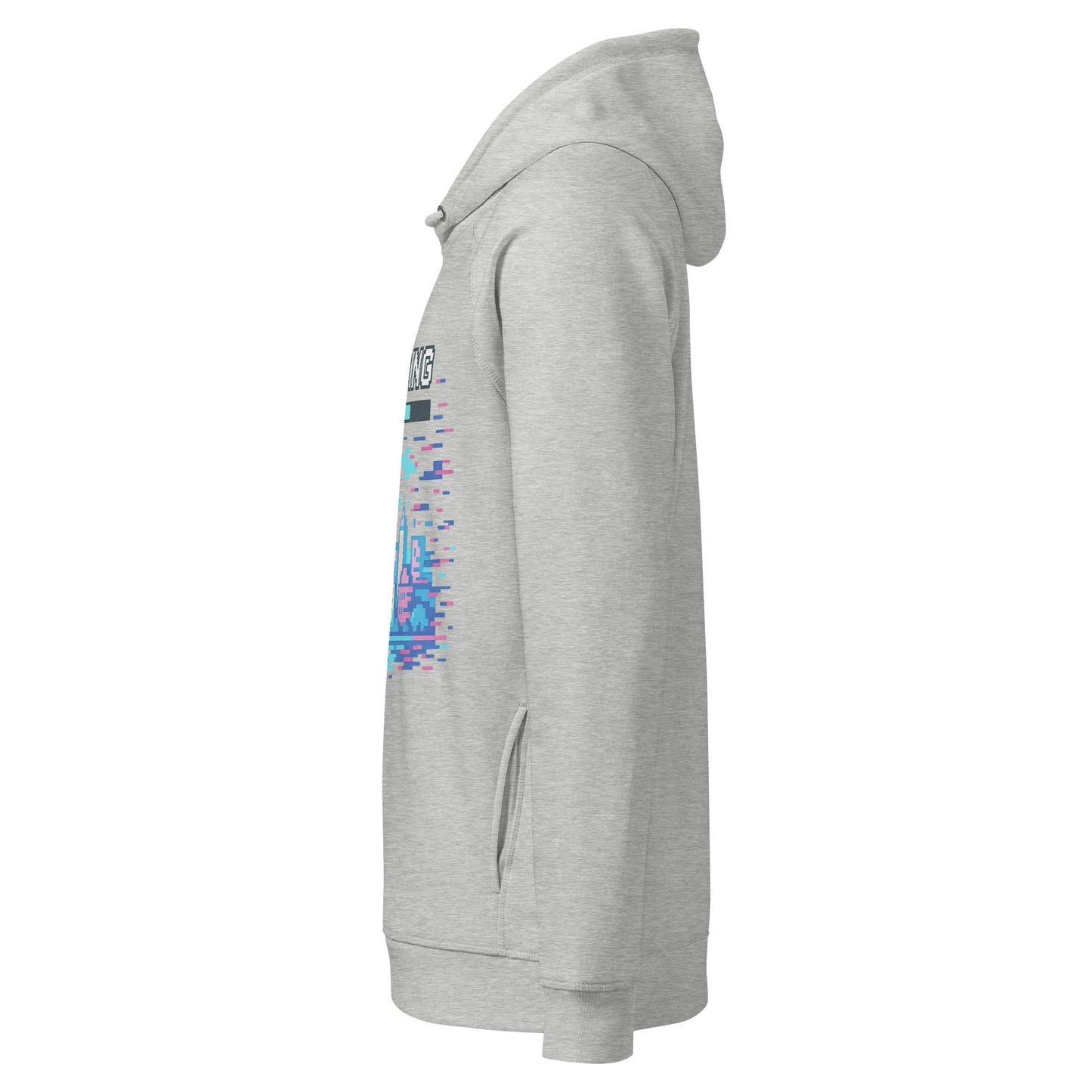 Unisex organic side pocket hoodie - Pixel Gallery
