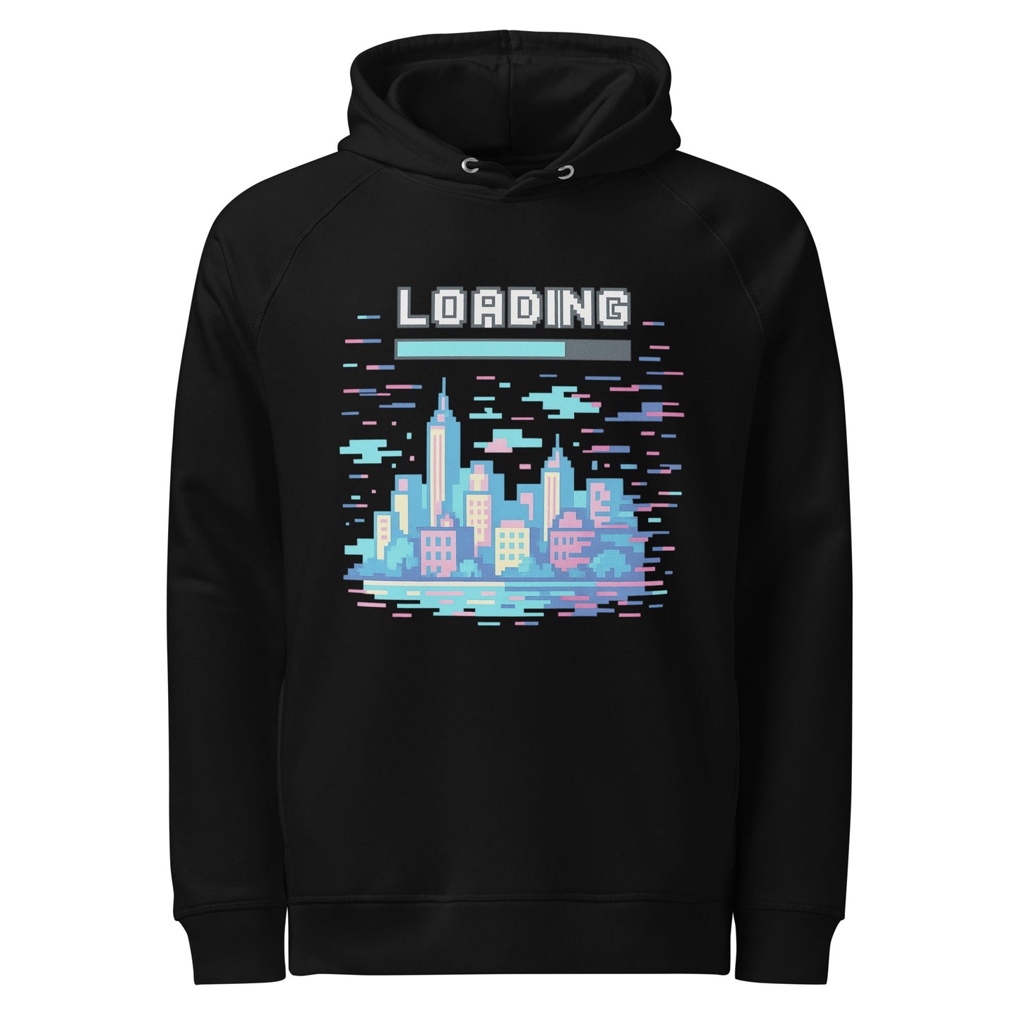 Unisex organic side pocket hoodie - Pixel Gallery