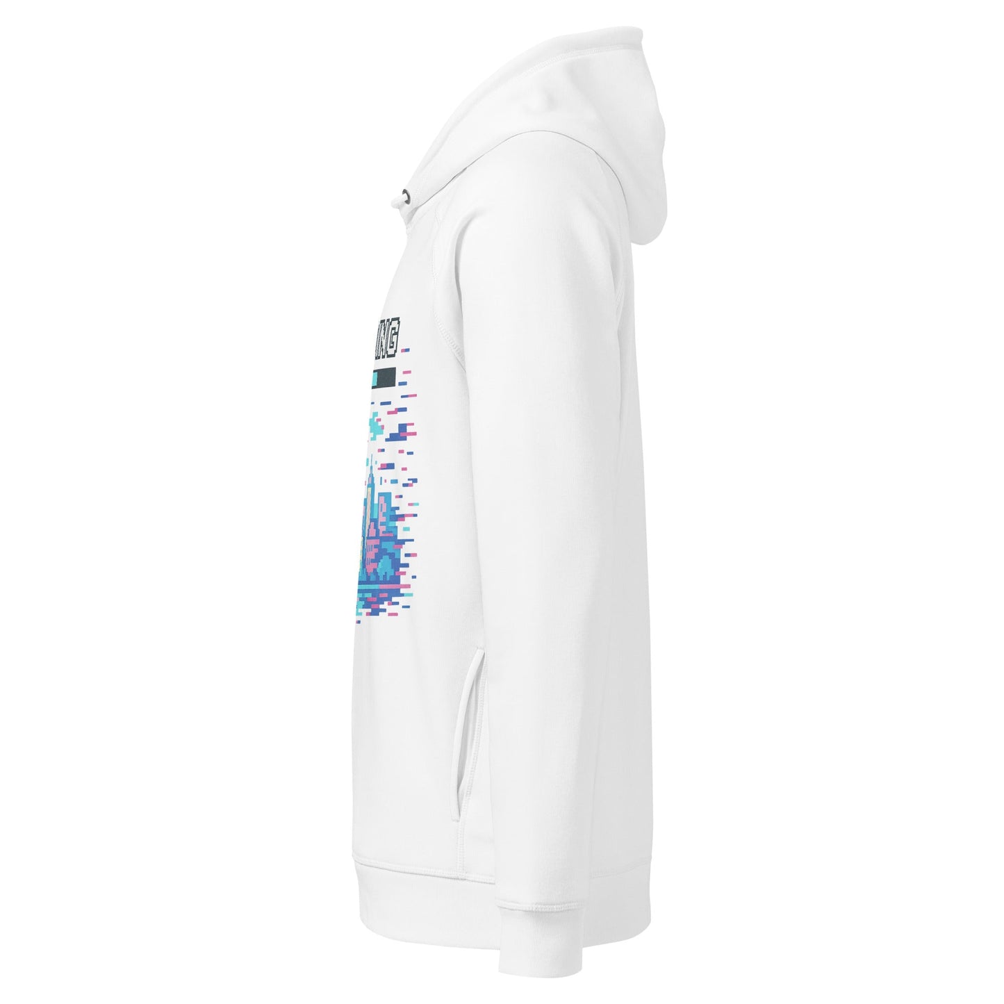 Unisex organic side pocket hoodie - Pixel Gallery