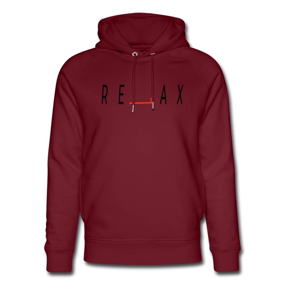 UNISEX RELAX ORGANIC COTTON HOODIE - Pixel Gallery