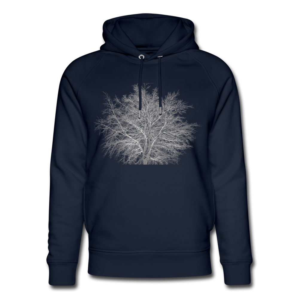 UNISEX TREE OF LIGHT ORGANIC COTTON HOODIE - Pixel Gallery