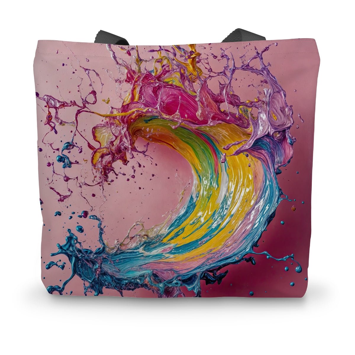 Vibrant Splash Sustainable Tote Bag - Pixel Gallery