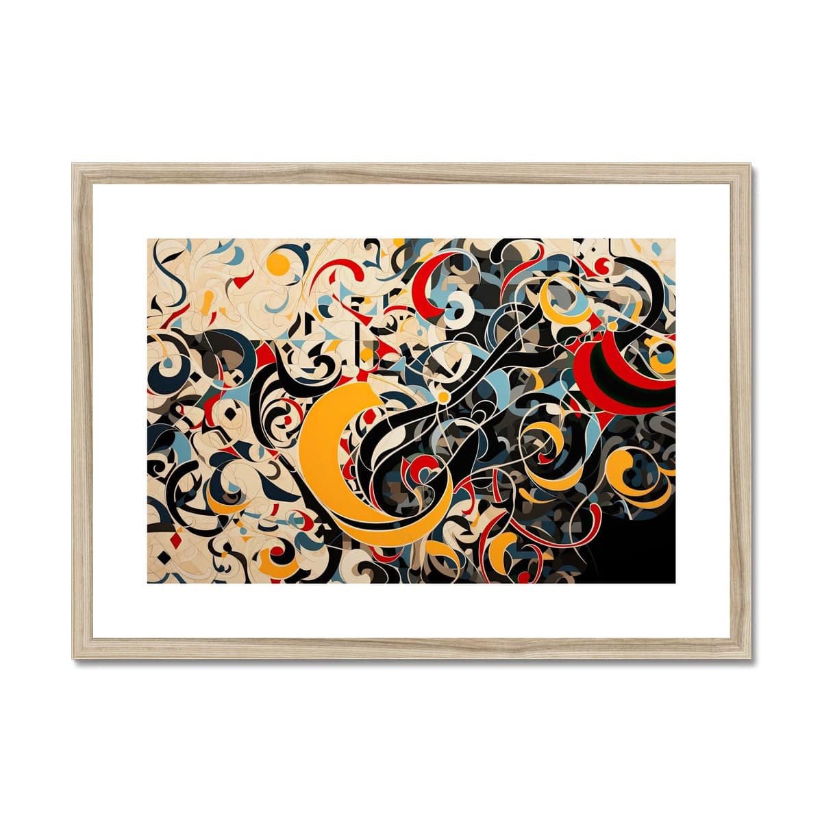 Waves Framed & Mounted Print - Pixel Gallery