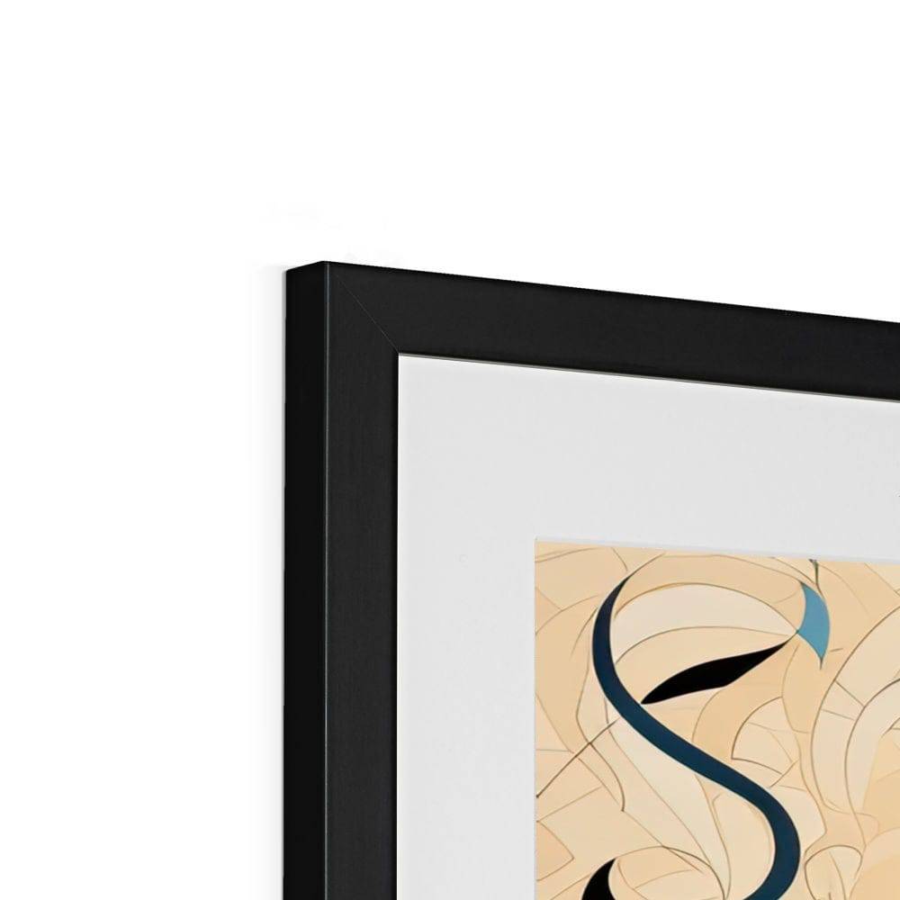 Waves Framed & Mounted Print - Pixel Gallery