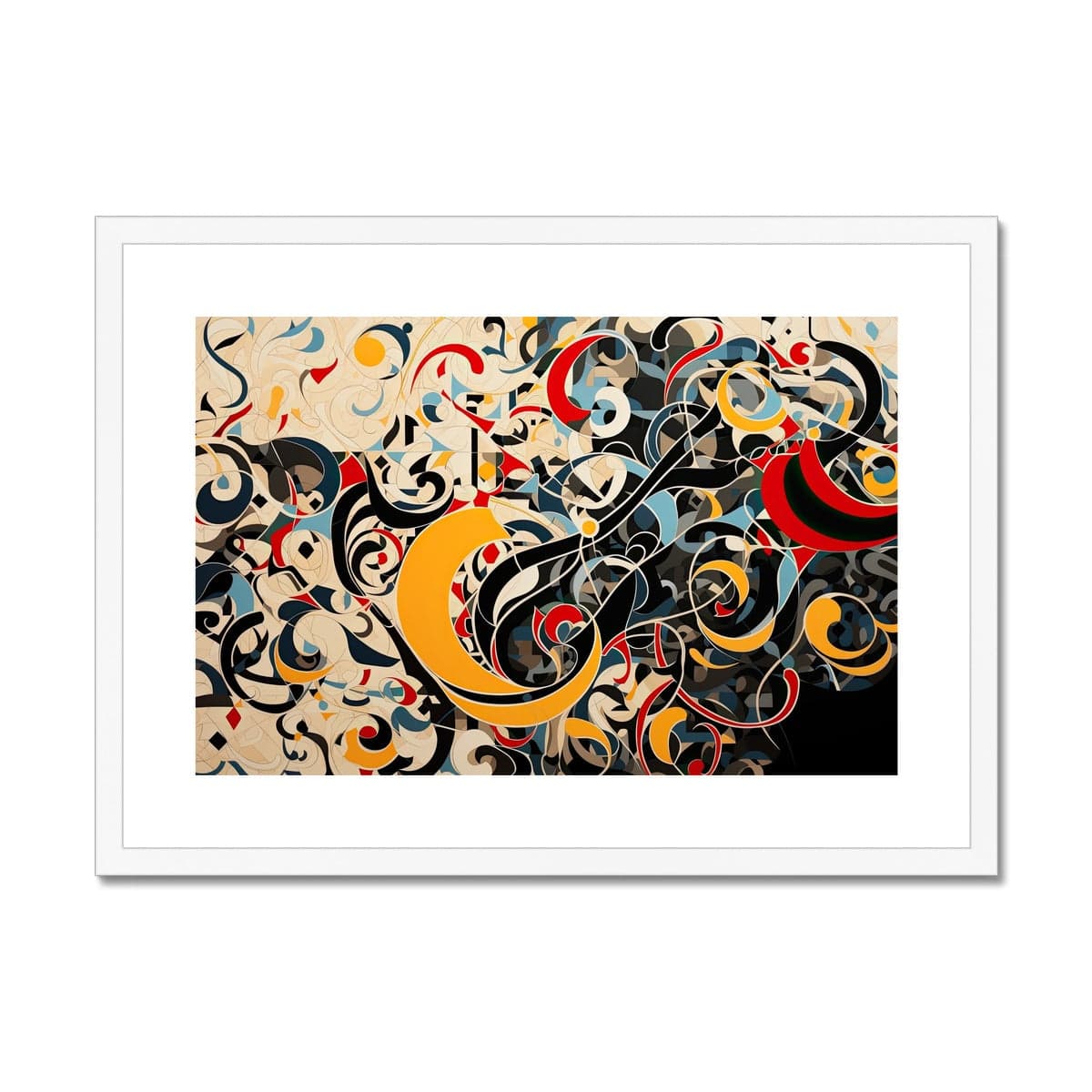 Waves Framed & Mounted Print - Pixel Gallery