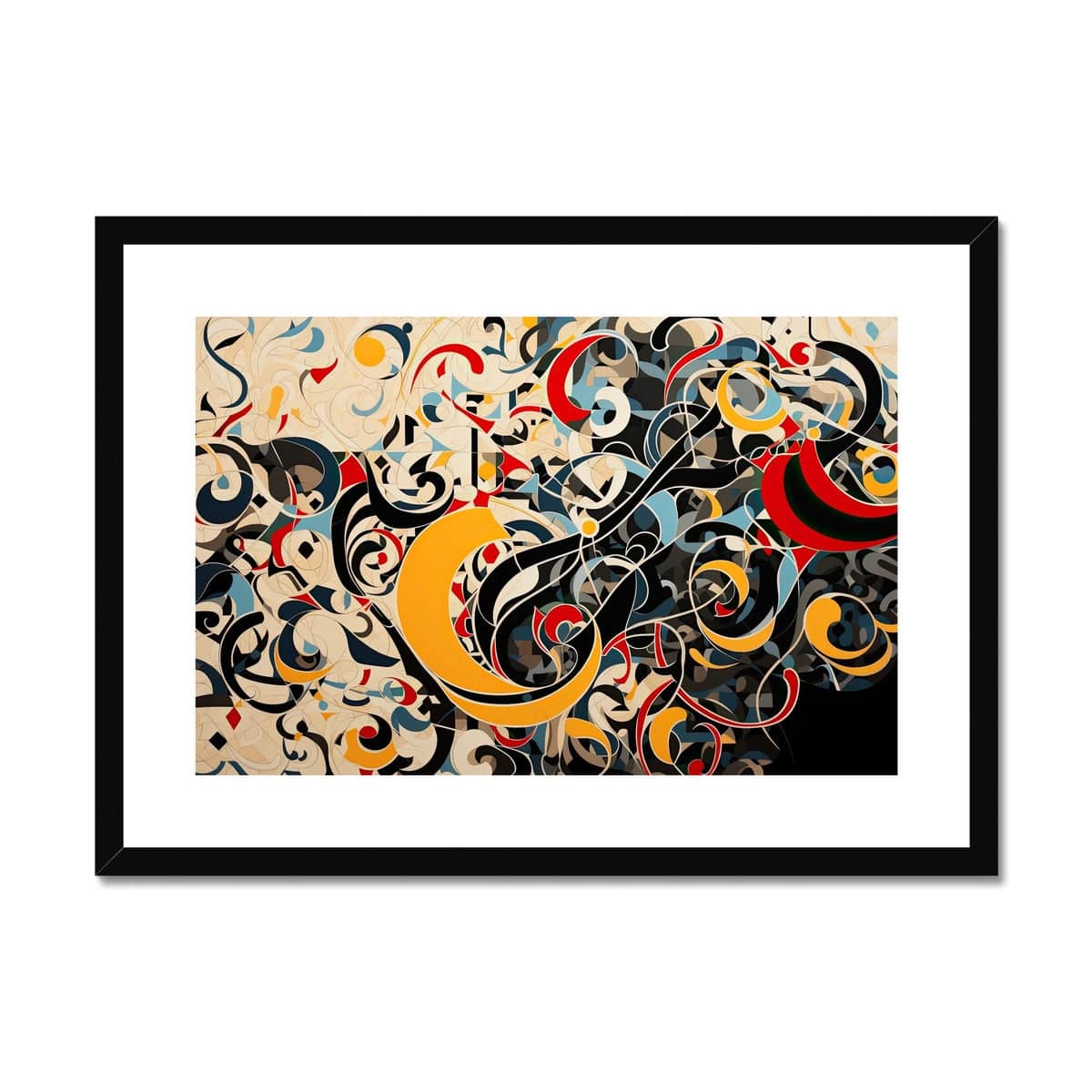 Waves Framed & Mounted Print - Pixel Gallery