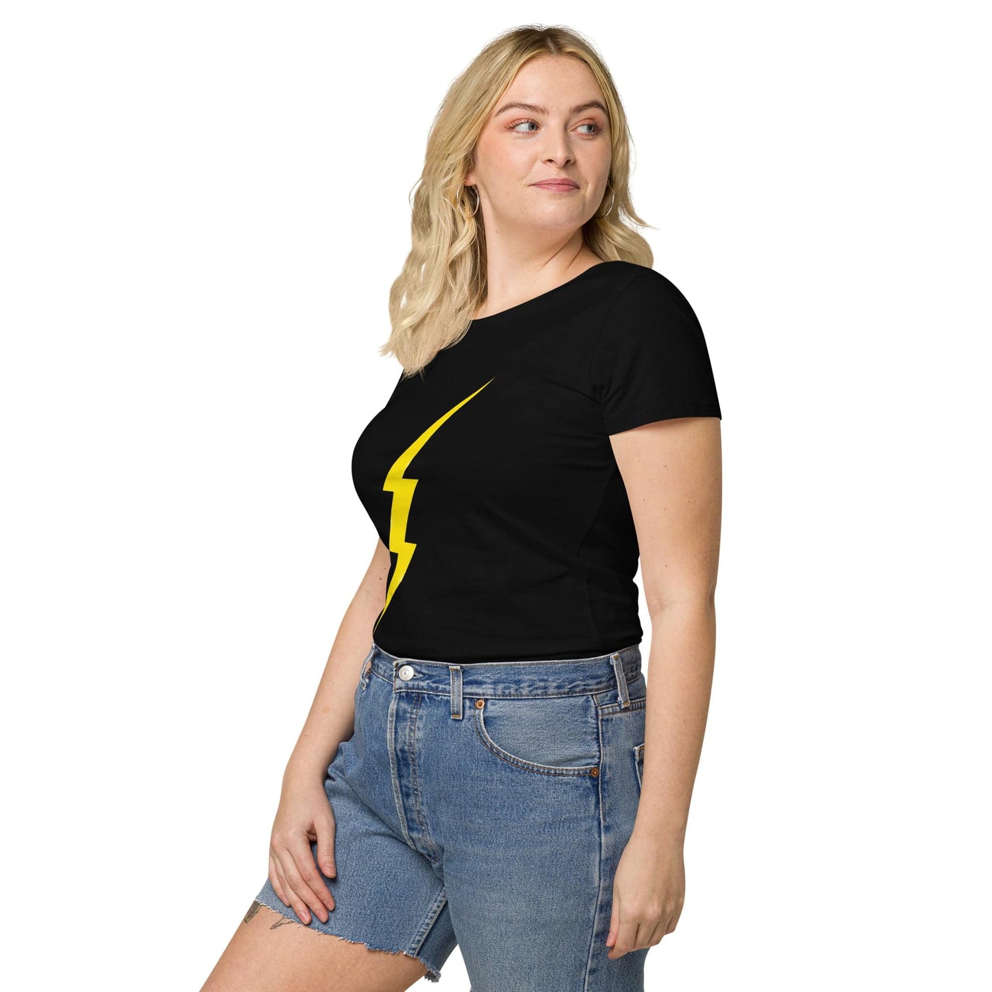 Women’s Bolt Everyday Organic T-Shirt - Pixel Gallery
