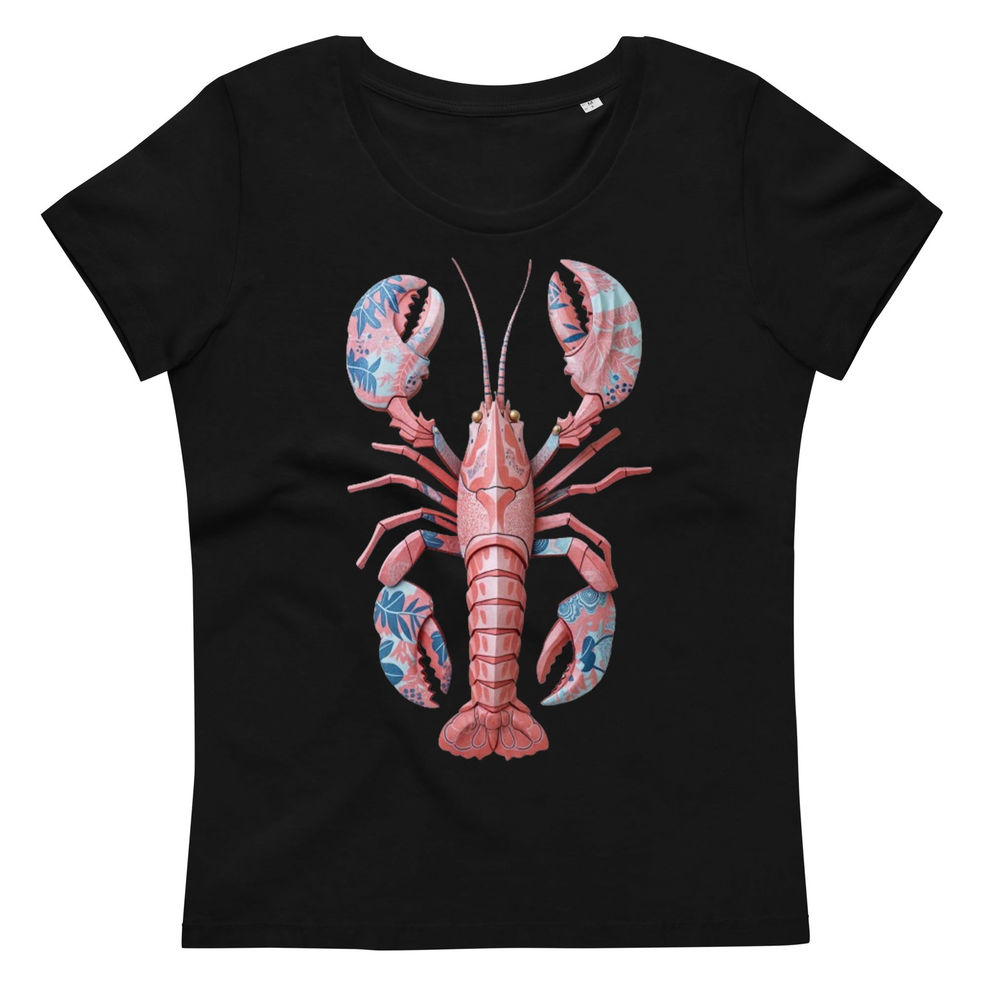 Women's EcoLuxe Lobster Fitted Tee - Freycinet Peninsula - Pixel Gallery