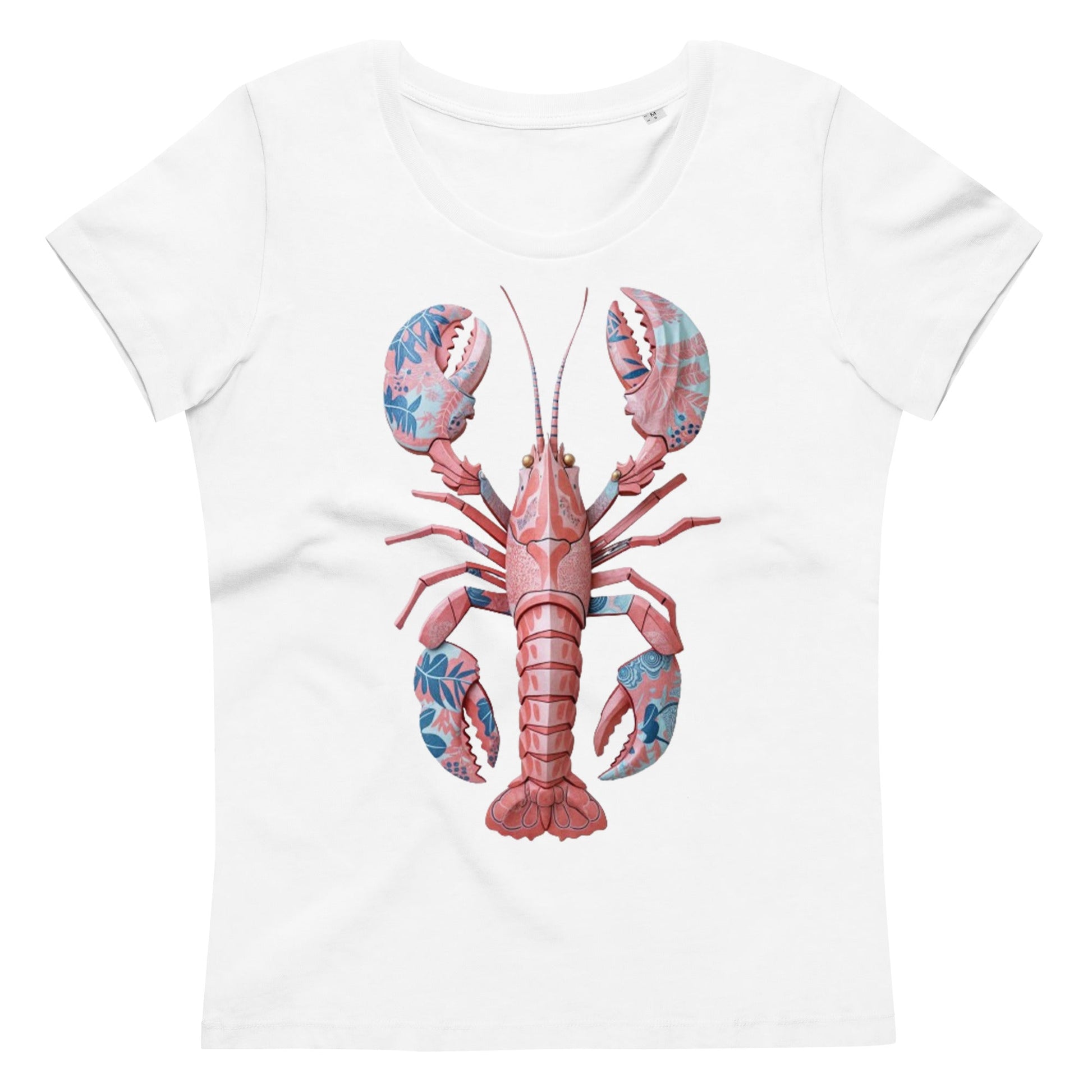 Women's EcoLuxe Lobster Fitted Tee - Freycinet Peninsula - Pixel Gallery