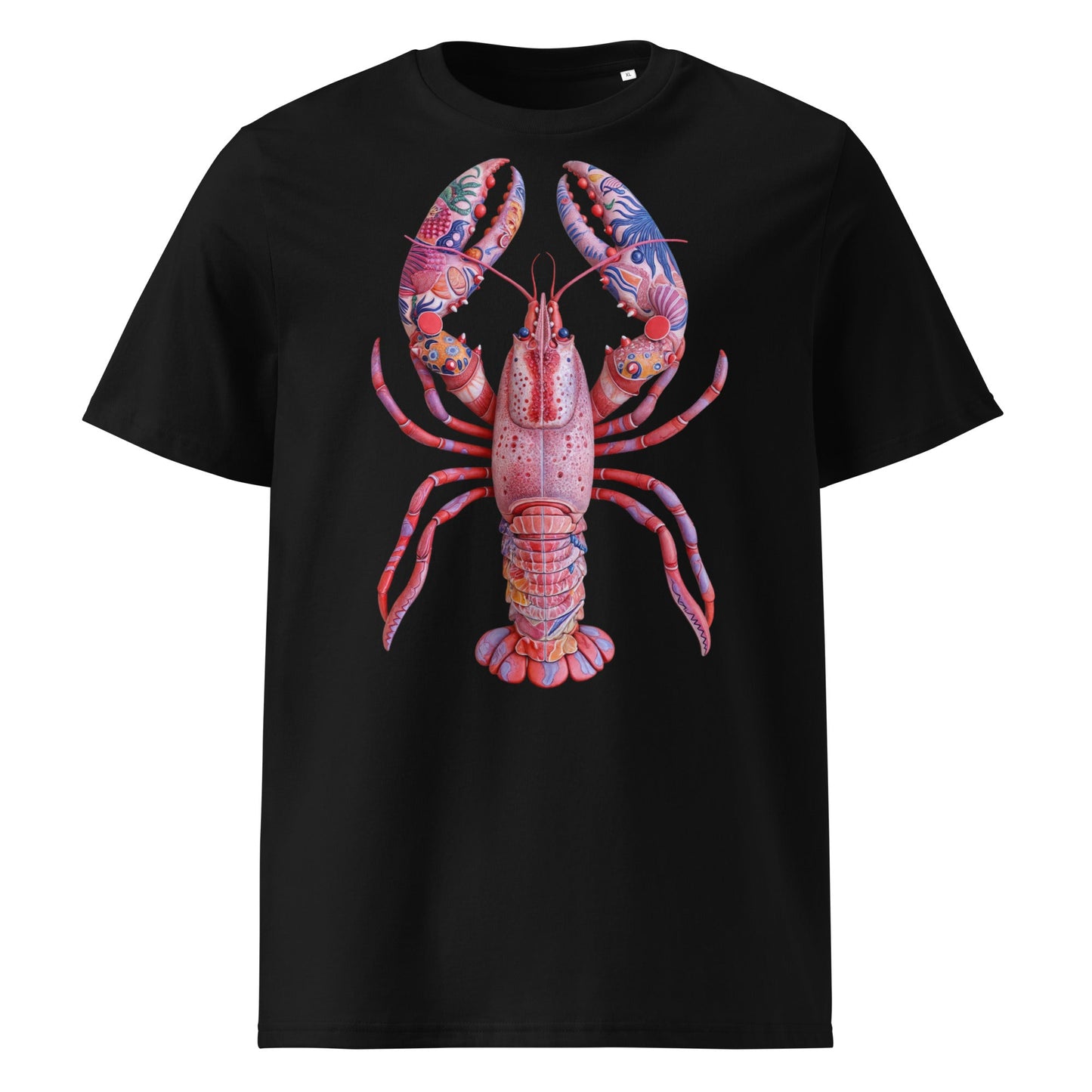 Women's EcoLuxe Lobster Organic Cotton Tee - Maine - Pixel Gallery