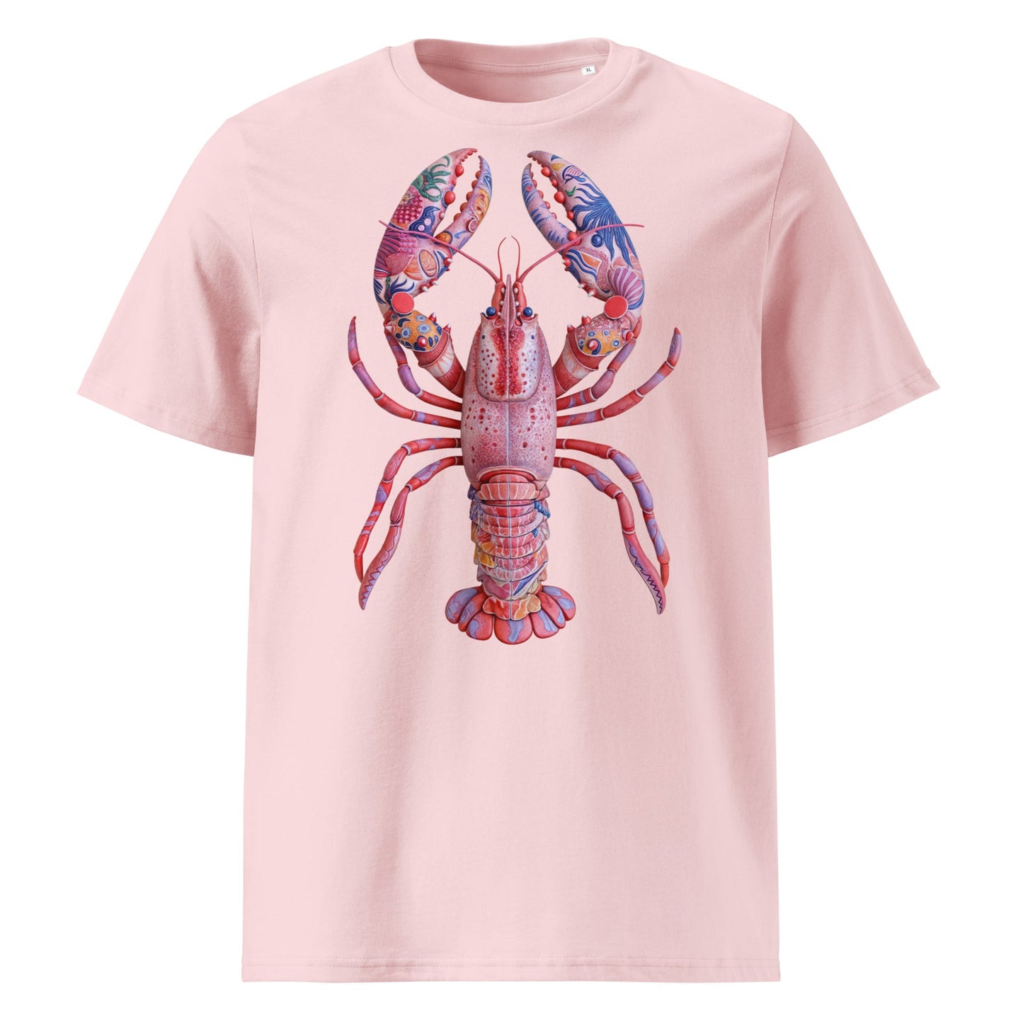 Women's EcoLuxe Lobster Organic Cotton Tee - Maine - Pixel Gallery