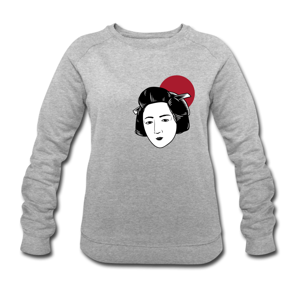 WOMEN’S GEISHA ORGANIC COTTON SWEATSHIRT - Pixel Gallery