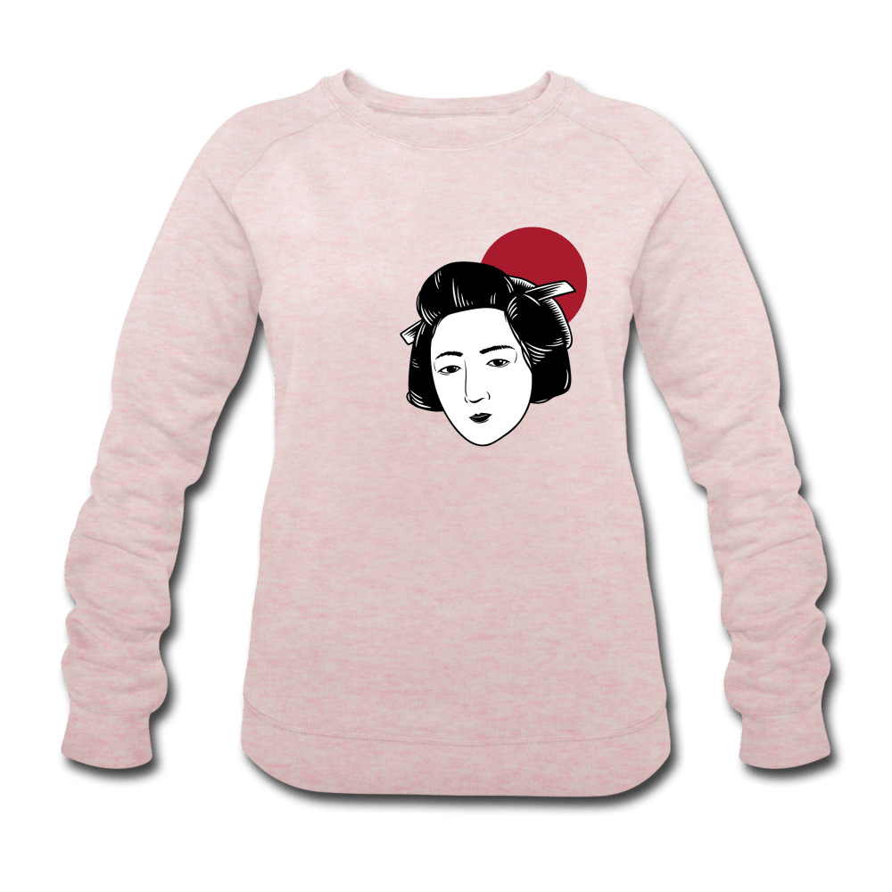 WOMEN’S GEISHA ORGANIC COTTON SWEATSHIRT - Pixel Gallery