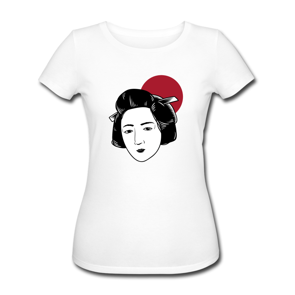 WOMEN'S GEISHA ORGANIC COTTON T-SHIRT - Pixel Gallery