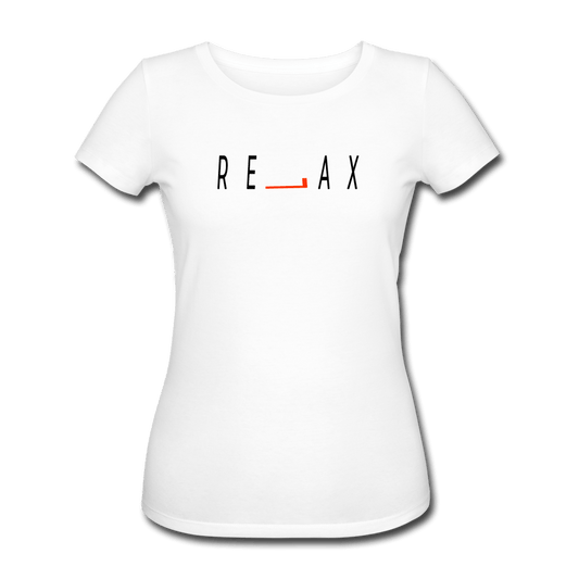 WOMEN'S RELAX ORGANIC COTTON T-SHIRT - Pixel Gallery