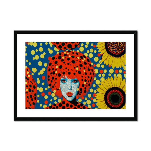 Yayoi Framed & Mounted Print - Pixel Gallery