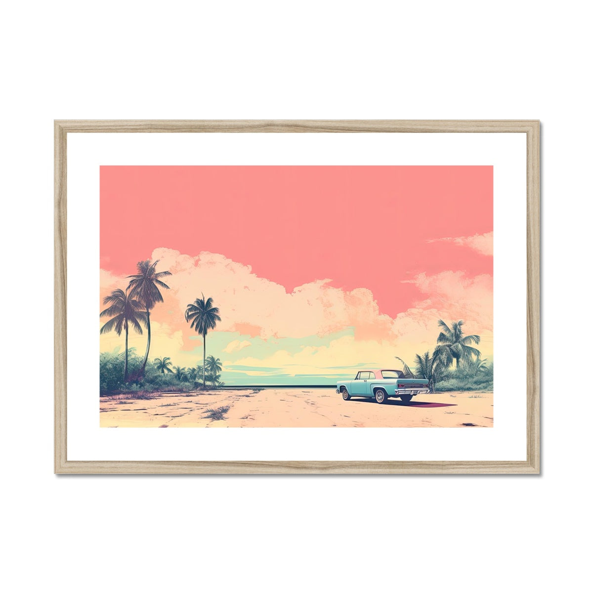 Havana Sunset Framed & Mounted Print - Pixel Gallery