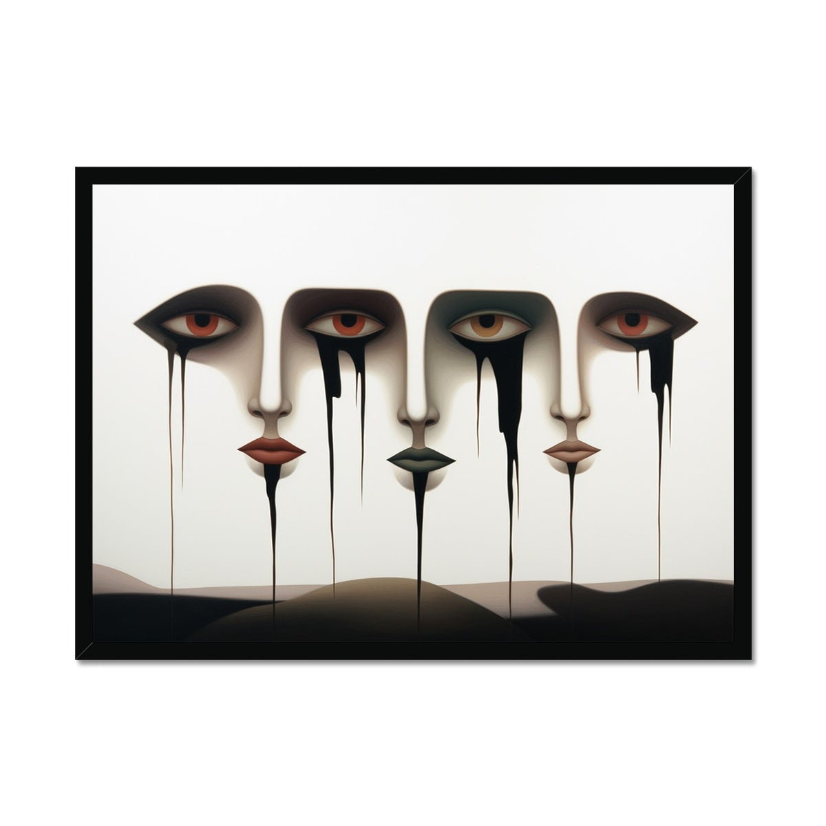 No Exit Framed Print - Pixel Gallery