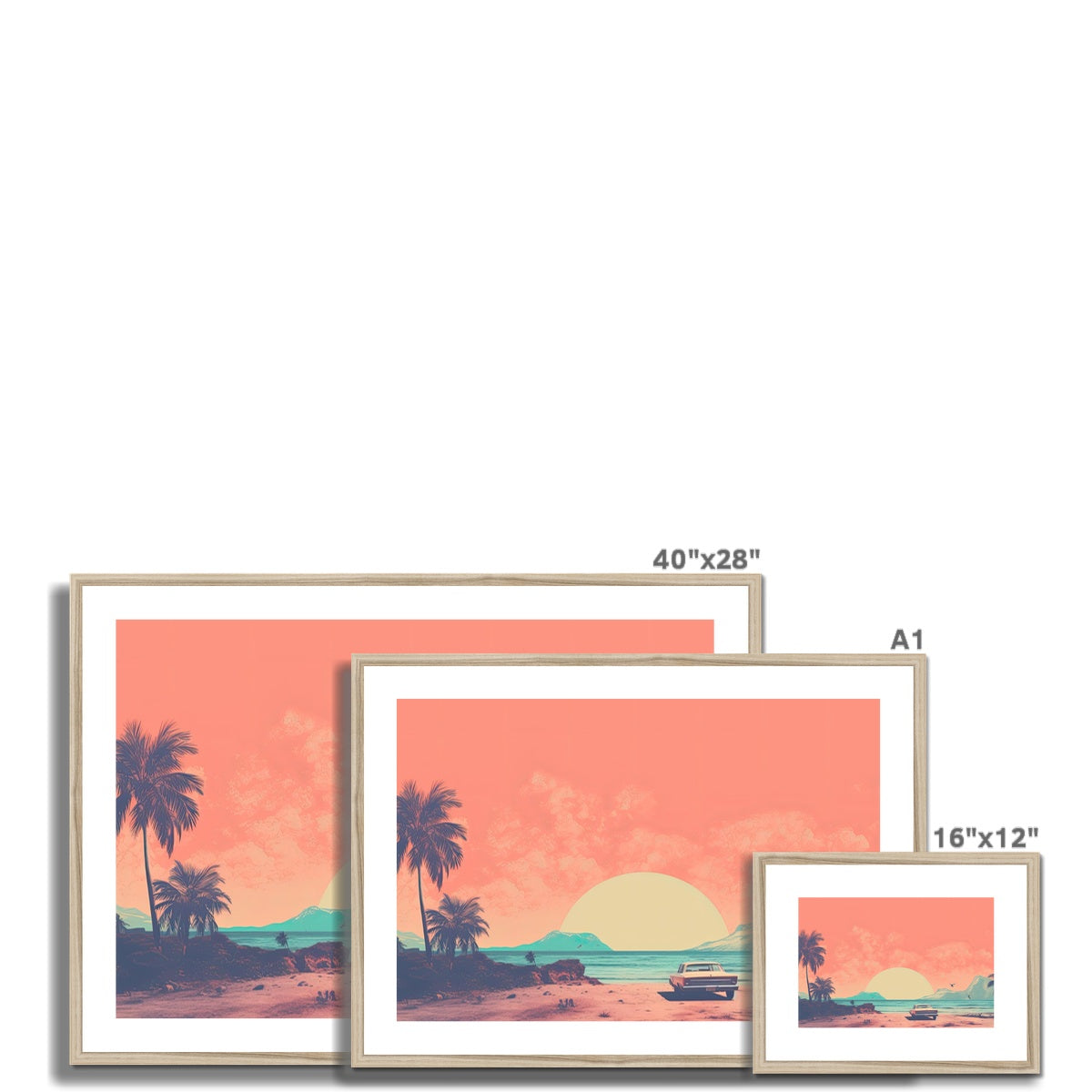 Maui Maui Framed & Mounted Print - Pixel Gallery