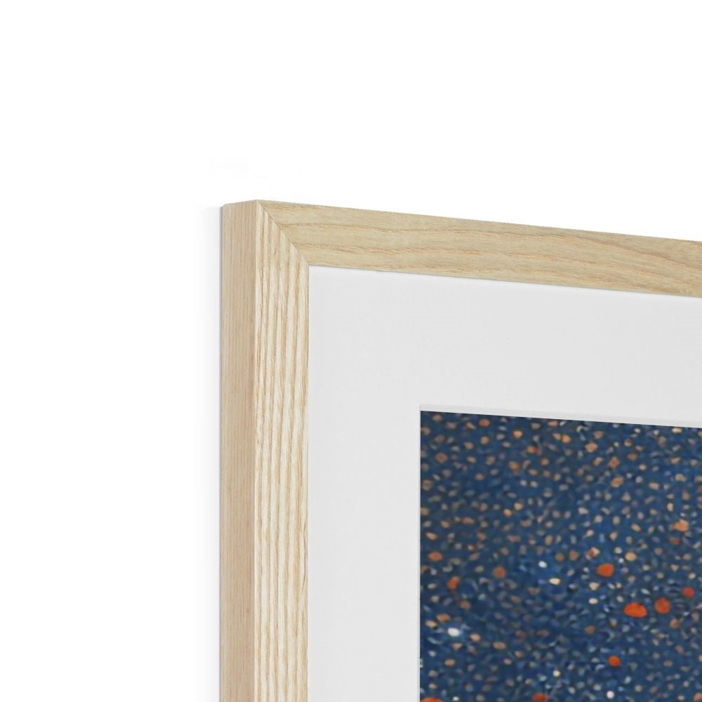 Kintsugi Rain Framed & Mounted Print - Pixel Gallery