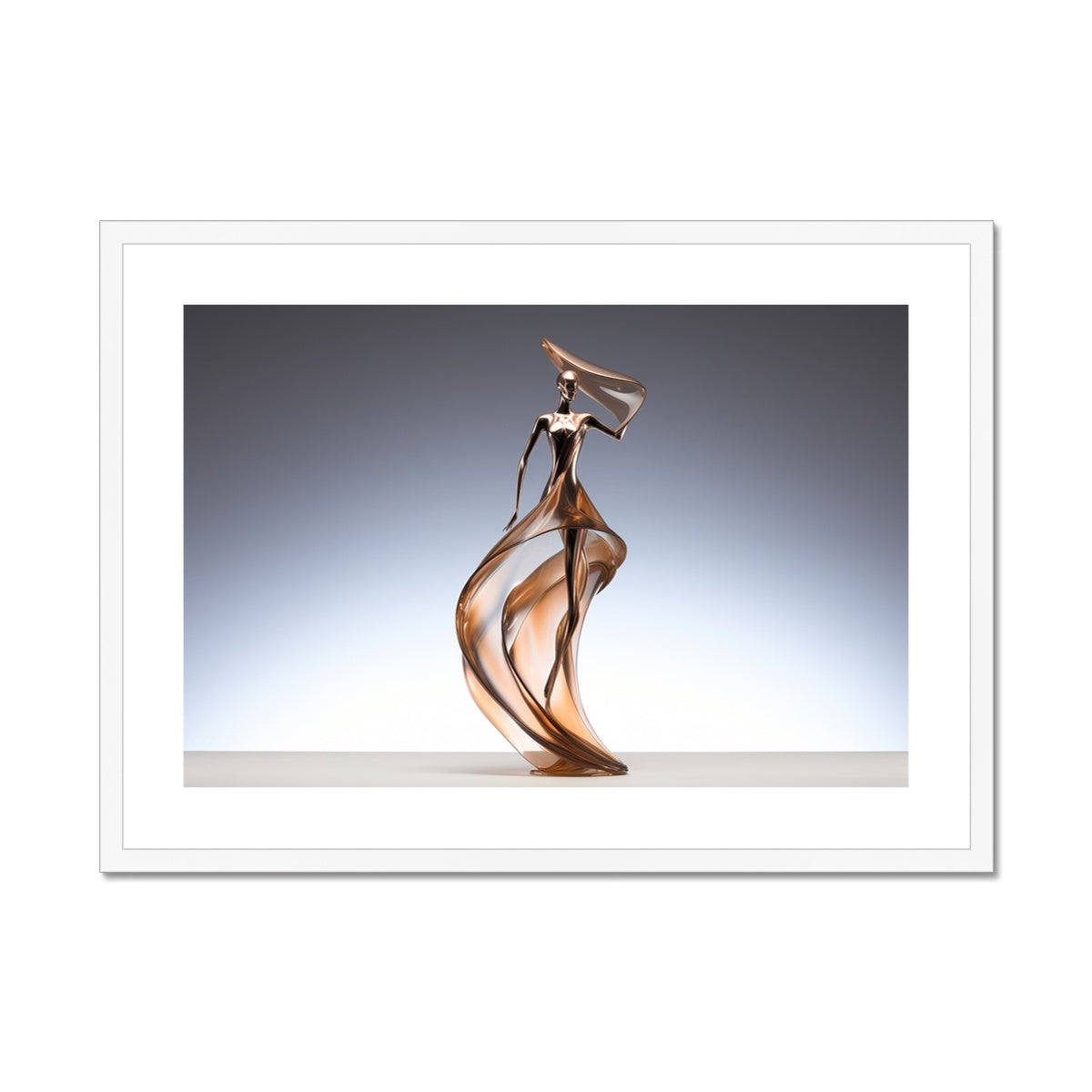 The Triumph Framed & Mounted Print - Pixel Gallery